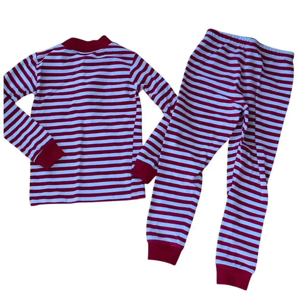 Bailey Boys‎ striped Christmas Pajamas size 6
